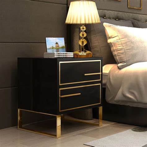 Stainless Steel Nightstands & Bedside Tables 